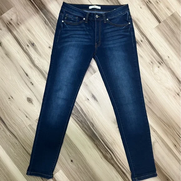 Kancan Francesca Mid Rise Super Skinny Jeans Size 29 - Picture 3 of 11
